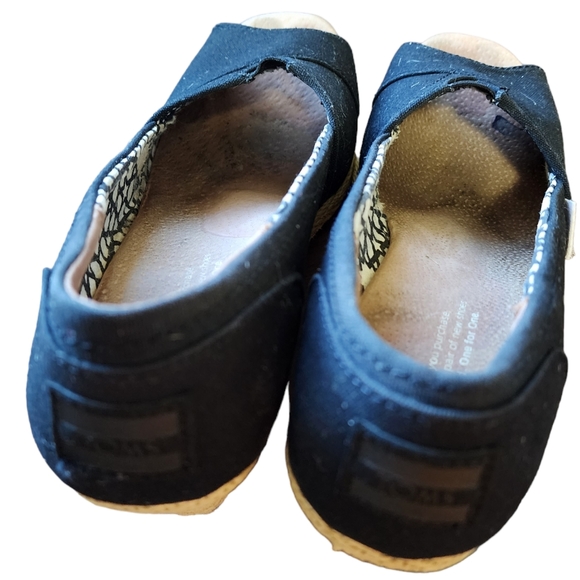 TOMS Women's Classic Espadrille Wedge Sandal, Size 8W - Picture 9 of 11